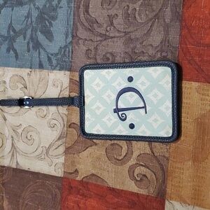 Thirty-one Lugage Tag Monogrammed (D)